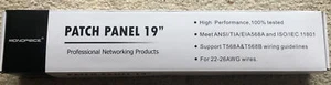 Neu im Karton Monoprice Patchpanel 19" 7305 MP-C6U8BBH48 - Bild 1 von 5