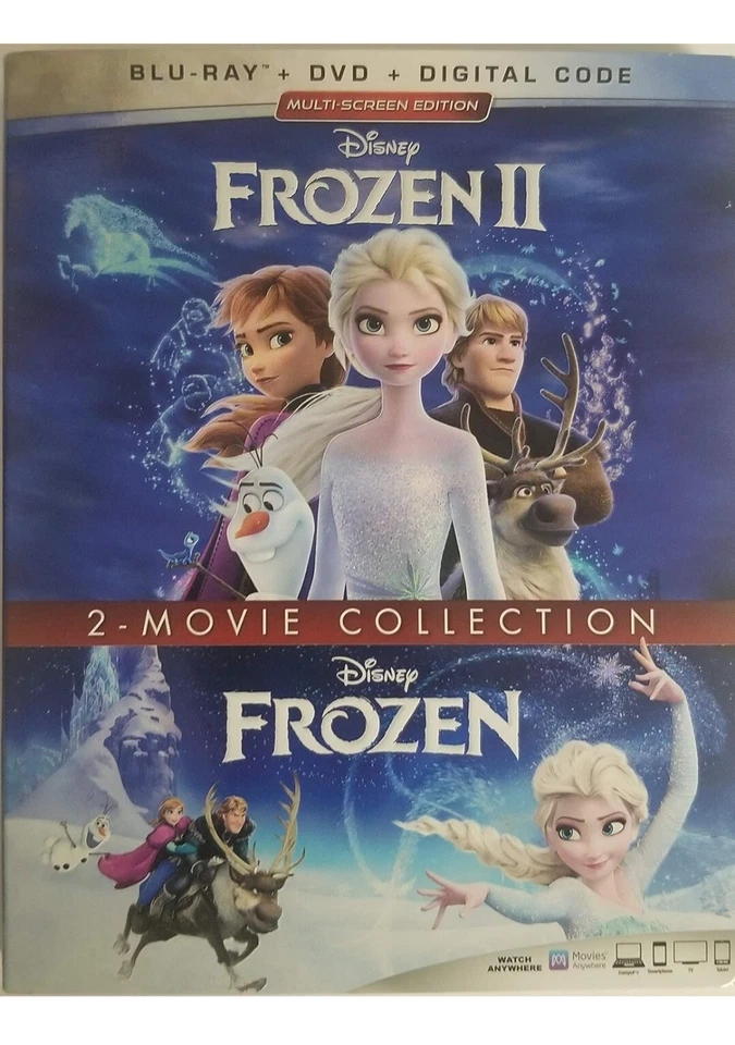 Frozen Blu Ray Double Feature Part 1 and 2 BRAND NEW SEALED  - Image 1 of 1
