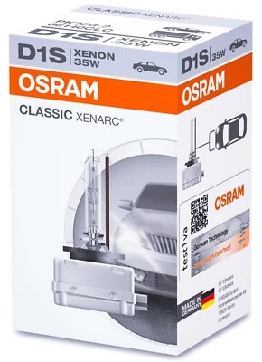 OSRAM D1S XENARC 66140 CLC Scheinwerferlampe electronic Xenon ORIGINAL & NEU - Bild 1 von 3