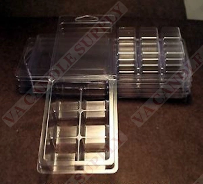 12 Pcs Wax Tart Clamshell Candle & Soap Making Supplies Great With Soy Wax Tarts - Image 1 of 1