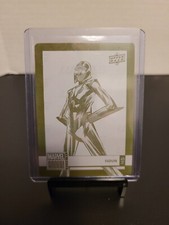 2020-21 UPPER DECK MARVEL ANNUAL PACK WARS NOVA 1 OF 1 YELLOW PRINTING PLATE