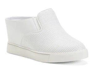 Zapatillas sin cordones SUGAR para mujer punta blanca con cuña *Tallas 7, 8, 8,5, 9,5* - Imagen 1 de 4