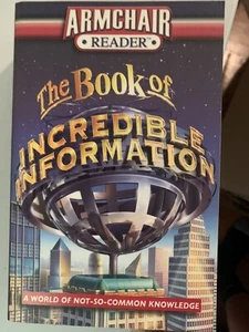 Armchair Reader Incredible Information by Publications International Ltd. Staff - Picture 1 of 1