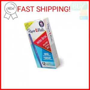 Paper Mate Write Bros Ballpoint Pens, Medium Point (1.0mm), Blue, 12 Count (3311 - Picture 1 of 2