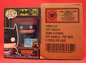 #284 FUNKO POP! HEROES: BATMAN Vinyl Figure SDCC BAG Funko Shop Exclusive 2019 - Foto 1 di 7
