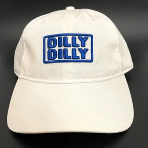 Baseballmütze/Kappe Dilly Bud hellbier bestickt verstellbar - weiß neu mit Etikett - Bild 1 von 15