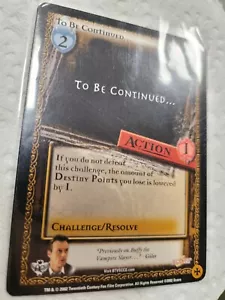 Buffy CCG Angel's Curse Promo #10 Para Continuar... Juego de Cartas Coleccionables - Imagen 1 de 1