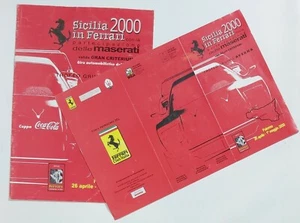 71757 Depliant - Raduno Sicilia 200 Ferrari - Trofeo Gruppo Averna - Foto 1 di 4
