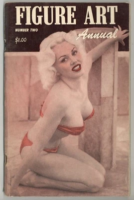 Figure Art Annual 1960 Female Art Photography 100pg Vintage Pinup Magazine  - Image 1 of 2