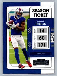 2021 Panini Contenders #11 Stefon Diggs - Bild 1 von 2