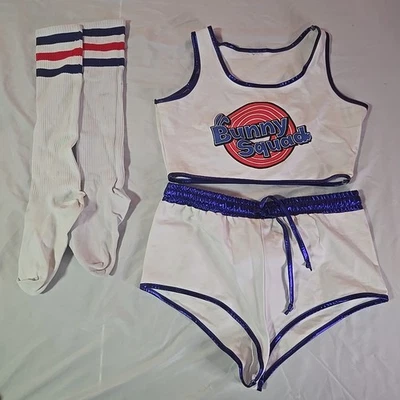 Cute Cosplay Lola Bunny Rabbit Cosplay Costume Women Girls Outfit Vogue Lg/md - Image 1 of 4