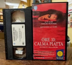 Vhs ORE 10 CALMA PIATTA Nicole Kidman Rare Cult Movie 1989 Leggere Descrizione  - Picture 1 of 3