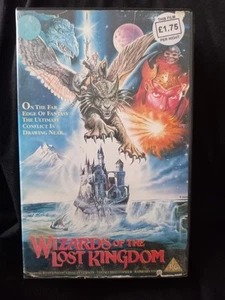 Wizards of the Lost Kingdom .VHS Tape 1986 - Imagen 1 de 3
