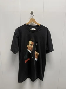 Camicia vintage anni 90 James Bond Golden Eye 007 1995 taglia large double face nera - Foto 1 di 6