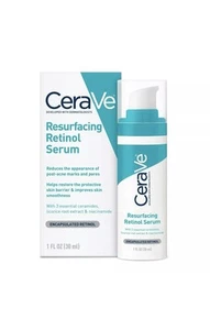 CeraVe Resurfacing Skin Renewing Retinol Serum Hydrating Hyaluronic Acid UK - Picture 1 of 3