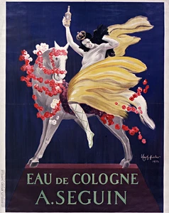 Vintage Cologne Horse Poster - Bold Feminine Wall Art - 12X16/16X20/18X24/24X36 - Picture 1 of 11