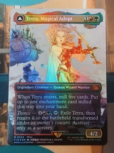 Mtg Final Fantasy Terra, Magical Adept V3  Foil Super Nice English Near Mint - Bild 1 von 2