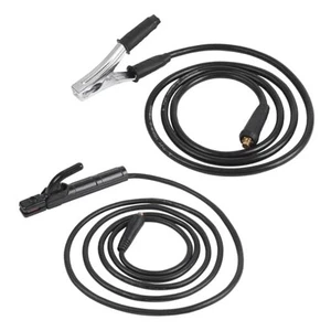 Lichtbogen Schweißgerät Elektrodenhalter Schweißleitungen, Schweißen Masseklemme, Schweißen  - Bild 1 von 8