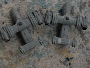 Set Of 2 GI Joe The Rise Of Cobra Turbine Twist Howler Toys Burger King 2009 - Picture 1 of 5