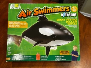 2012 Animal Planet Air Swimmers Extreme Radio Control Giant Killer Whale - Picture 1 of 5