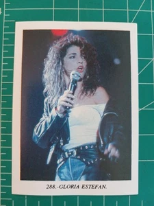 1992 TELE CINE MUSIK FILM POPSTARS KARTE GLORIA ESTEFAN  - Bild 1 von 2