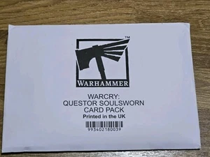 New Questor Soulsworn Card Pack Stormcast Eternals Warhammer AOS Games Workshop - Picture 1 of 2