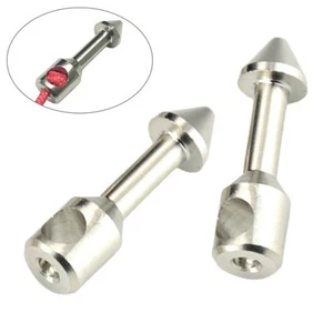 2/6 piezas de insertos de horquilla de banda de fusil de acero inoxidable plateados para pesca submarina - Imagen 1 de 12