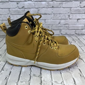 Nike ACG Boots Manoa Leather Boots  Haystack 472648-700 5Y - Picture 1 of 9