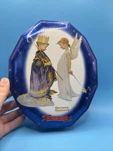 Snickers 2002 Norman Rockwell Picture Metal Advertising Tin 8 1/2" x 7" x 1 5/8" - Picture 1 of 5