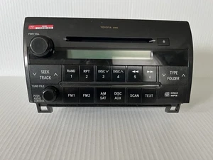 TOYOTA TUNDRA 2010 OEM AD1812 AM/FM Radio WMA/MP3 CD Player Part 86120-0C270 - Picture 1 of 7