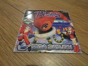 Christmas NiGHTS Into Dreams Sega Saturn PAL With Sleeve