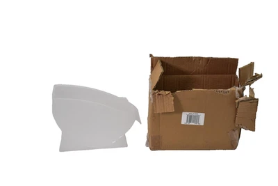 Modern Frosted Glass Wall Sconce Light Shade Replacement Contemporary Home Decor - Image 1 of 4