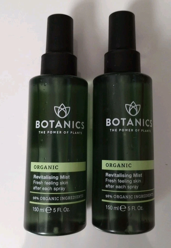 ЛОТ (2) BOTANICS ОРГАНИЧЕСКИЙ ВОССТАНАВЛИВАЮЩИЙ СПРЕЙ ДЛЯ ЛИЦА - ВЕГАНСКИЙ - 5 ЖИДКИХ УНЦИЙ. - Изображение 1 из 1