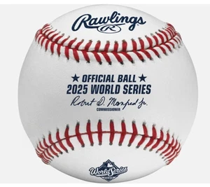 2025 Rawlings Official WORLD SERIES Baseball - Boxed - Picture 1 of 2