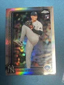 2025 Topps Chrome - Will Warren #81 Refractor (RC) - Picture 1 of 5