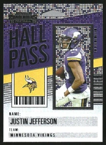 2023 Panini Contenders Hall Pass #15 Justin Jefferson - Picture 1 of 2
