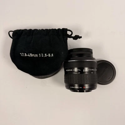 Olympus ZUIKO DIGITAL 17.5-45mm f/3.5-5.6 Zoom Lens 4/3 Four Thirds w/ 52mm Filt - Image 1 of 4