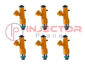 Set of 6 DENSO 0950 injector 2014-2015 Infinity Q60 3.7L VQ37VHR V6 16600EY00A - Picture 1 of 5