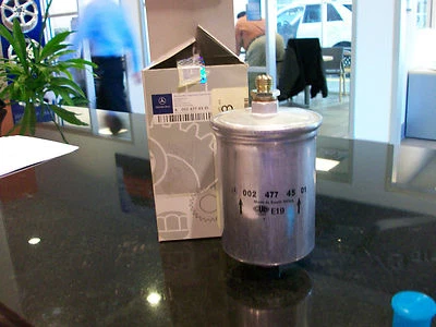 OEM GENUINE MERCEDES BENZ FUEL FILTER W463 W126 W123 W107 W124 W129 W140 W202 - Imagem 1 de 3