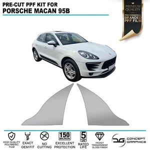 Radlauf Steinschlagschutz PPF Lackschutzfolie hinten für Porsche Macan 95b - Bild 1 von 3