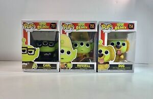 Pop! Funko Disney Pixar Alien Remix Lot of 3 Carl (751) Russell (754) & Dug (754