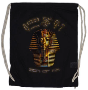 TUTANCHAMUN VINTAGE Turnbeutel Anubis Pharao Nofretete Echnaton Egypt Mummy - Picture 1 of 1