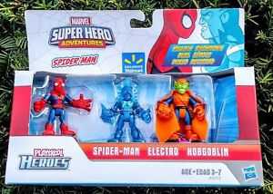 Marvel Super Hero Adventures🔥SPIDER-MAN ELECTRO HOBGOBLIN🔥WALMART EXCLUSIVE
