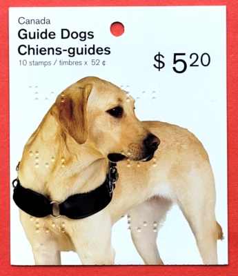 Canada Stamp 2266a BK374 "Guide Dogs" Booklet MNH 2008 - Image 1 of 2