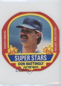 1990 Tea Super Stars Discs Don Mattingly #14