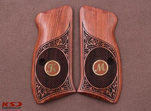 KSD Brand CZ Compact 75 - 85/P-01/P100/C100/T100/PCR/CZ 75D Palisander Griff - Bild 1 von 1