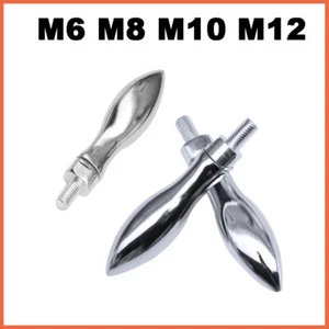 Machine Handwheel Metal Revolving Handle M6 M8 M10 M12 Male Thread Grinding - Picture 1 of 6