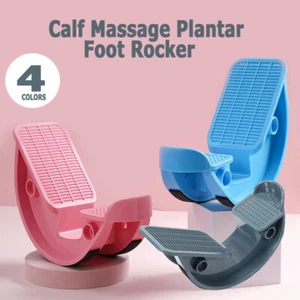 Calf Massage Plantar Foot Rocker Stretch Board Ankle Pedal Stretcher Calf Pain - Picture 1 of 16