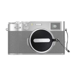 Leather Lens Cap Keeper Sticker w/ String for Fujifilm X100VI X100V - Picture 1 of 2