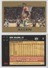 2007-08 Topps Gold /2007 Ray Allen #9 HOF